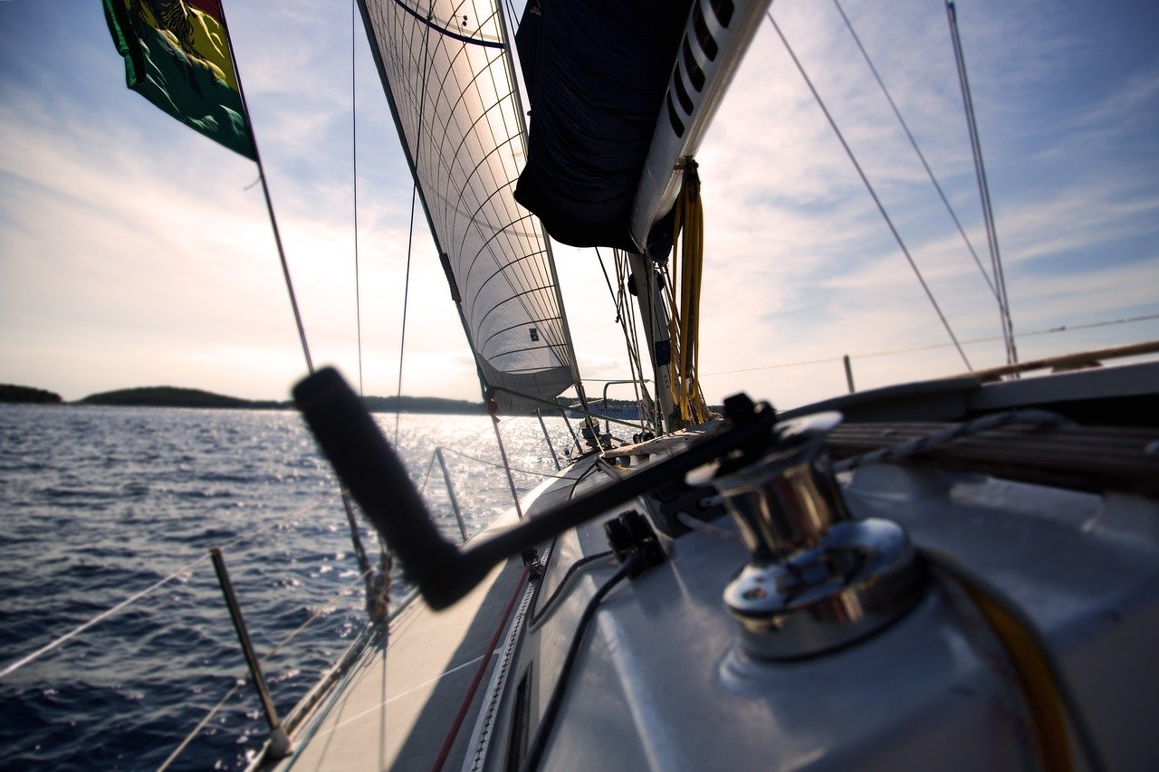 boat, sail, sailboat