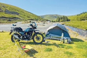 motorcycle camping
